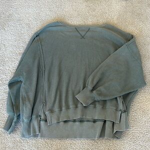 Aerie green sweater